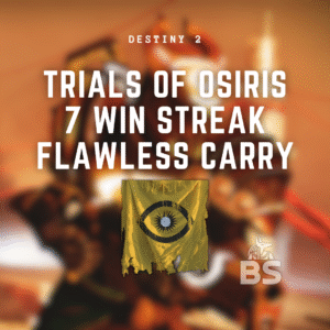 Trials of Osiris Carry | Destiny 2 Trials Of Osiris Flawless Carry